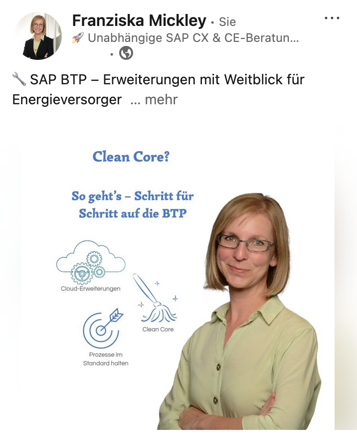 SAP BTP – Erweiterungen mit Weitblick für Energieversorger